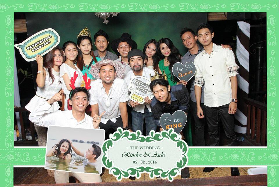Gedung Pernikahan — Wedding Aida And Rindra • Photobooth.ID