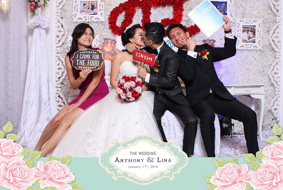 Photobooth ID Jakarta Wedding Anthony Lina